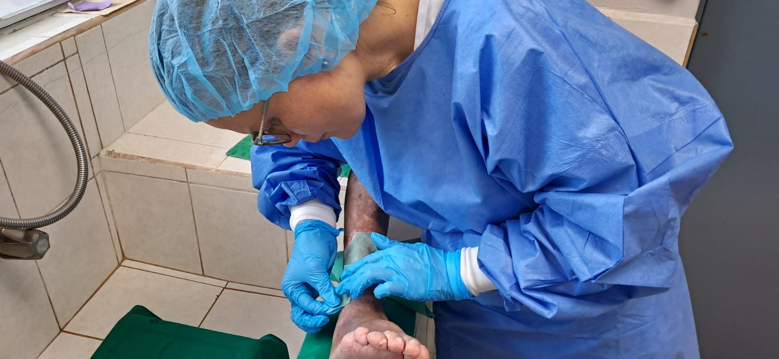 Clínica de heridas del hospital San Carlos atiende 20 pacientes diarios 